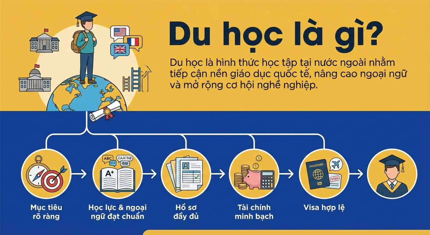 Du học là gì? Những điều kiện khi đi du học
